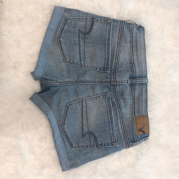 American Eagle Outfitters Blue Jean Shorts - Picture 2 of 5